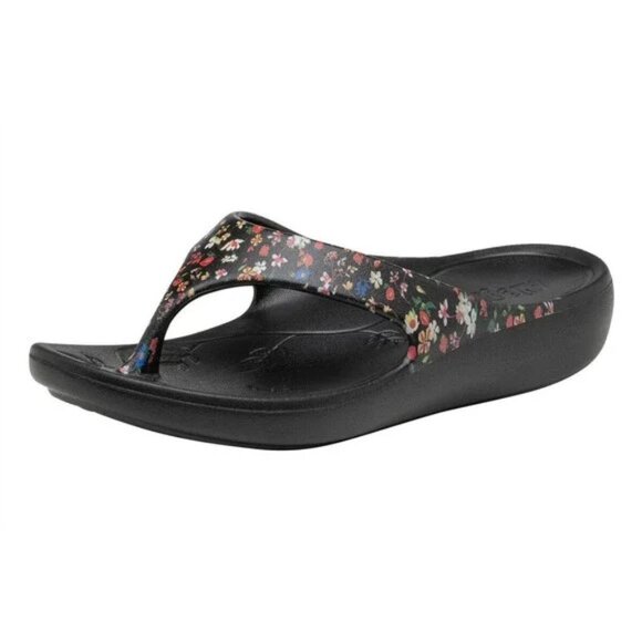 NWT Alegria Ode Kindred Sandal Foam Women's Recovery Thong 8 8.5 38 w/ Keychain - Picture 1 of 6